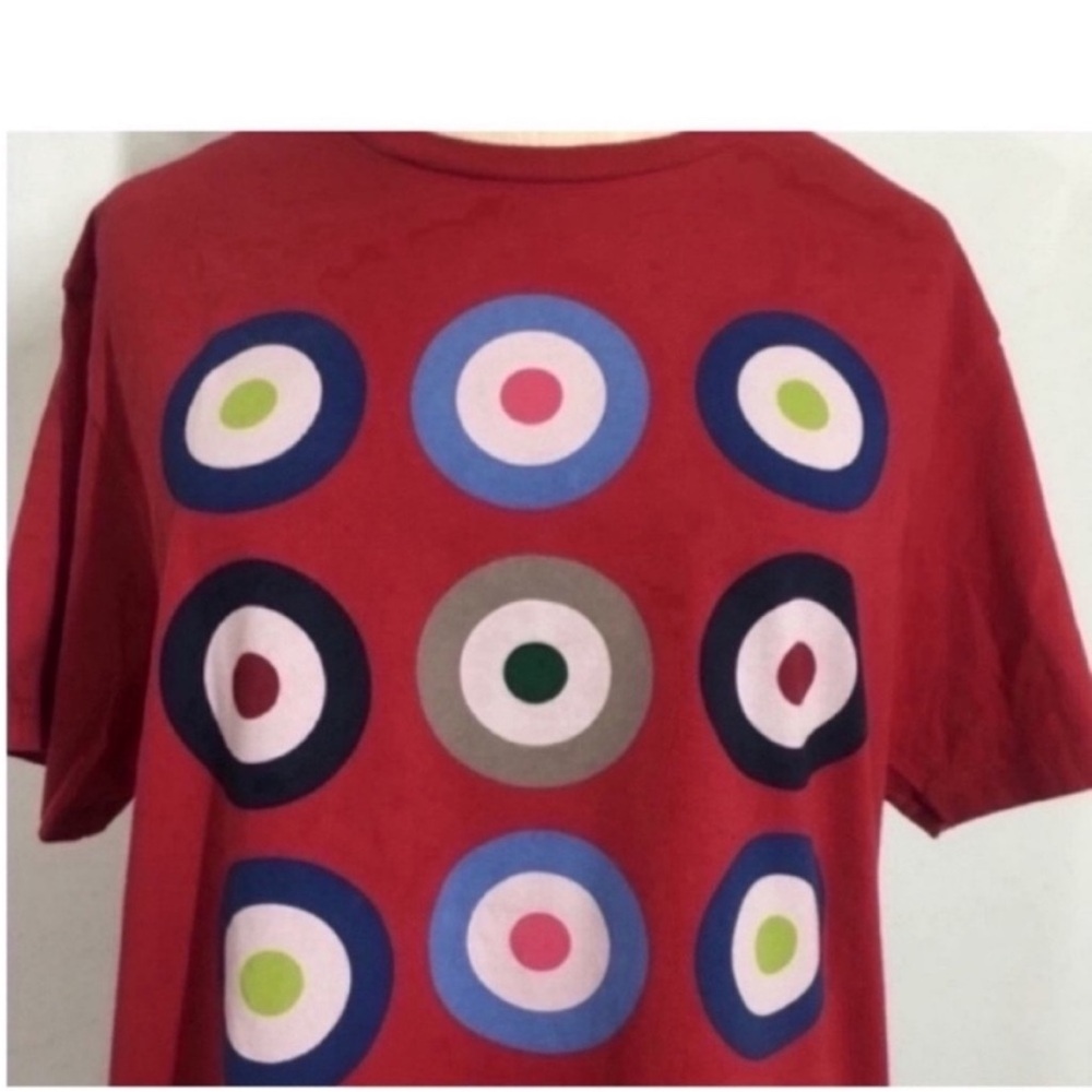 Ben Sherman Vibrant Red Tee - Picture 4 of 4